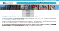 Desktop Screenshot of centre-international-carthage-medical.com